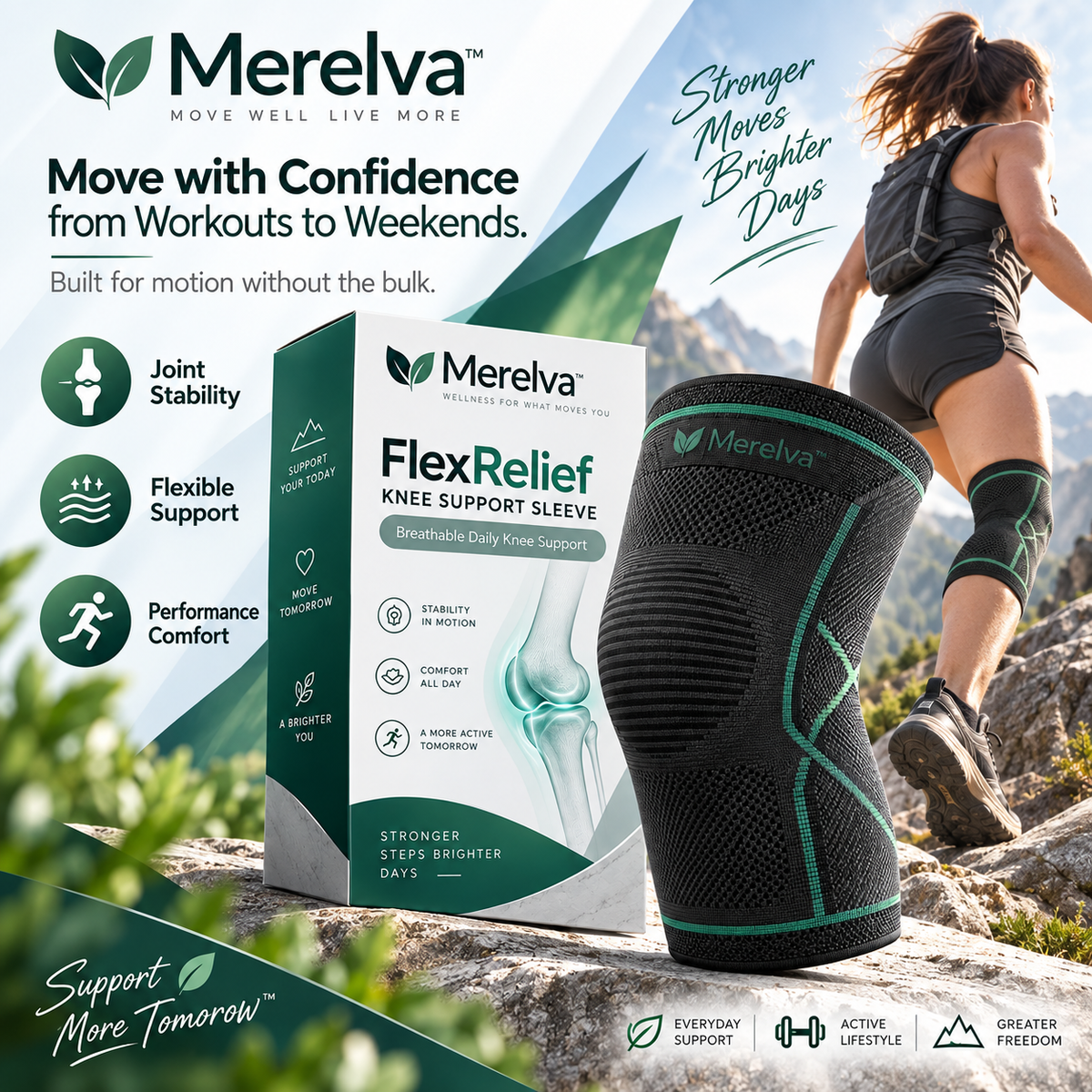 Merelva™ FlexRelief Knee Support Sleeve