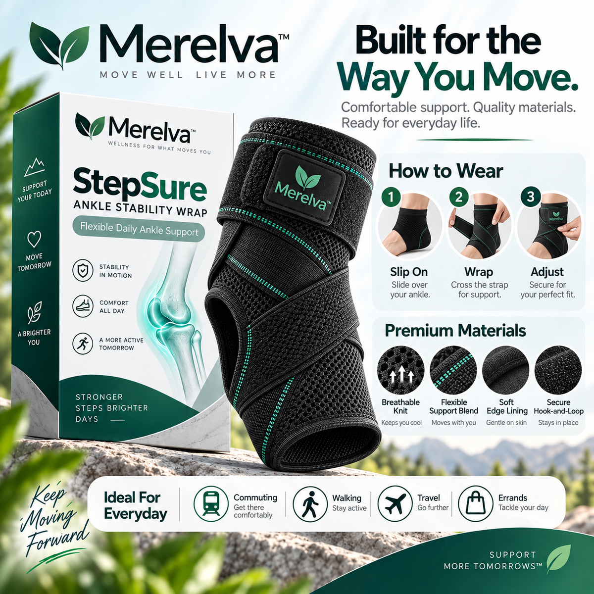 Merelva™ StepSure Ankle Stability Wrap