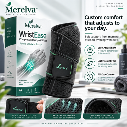 Merelva™ WristEase Compression Support Wrap